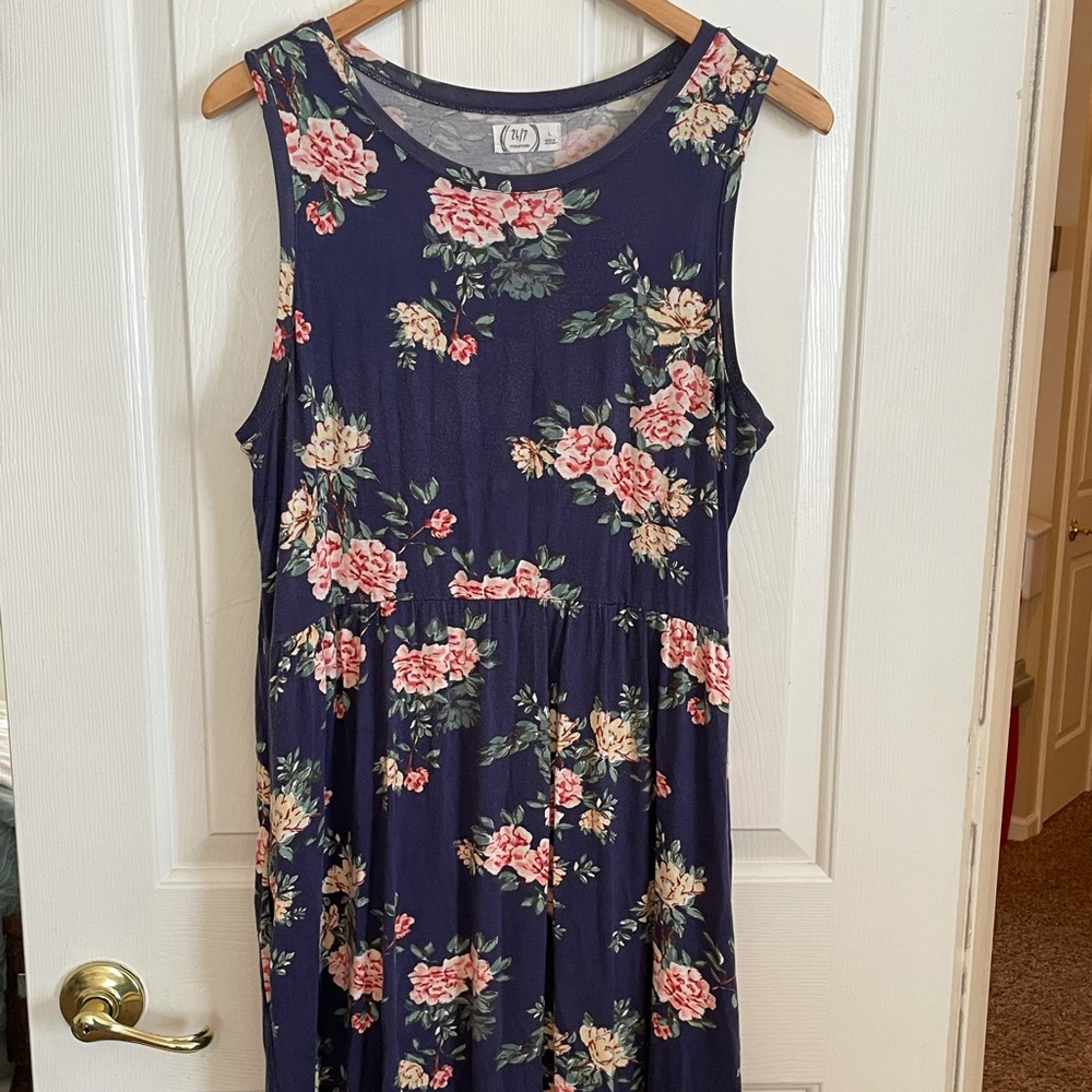 Maurices floral sleeveless dress